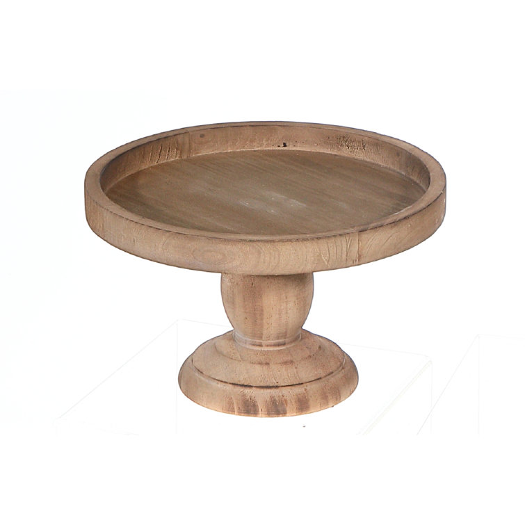 iHcasadécor IH Casa Decor Wooden Cake Stand Wayfair Canada